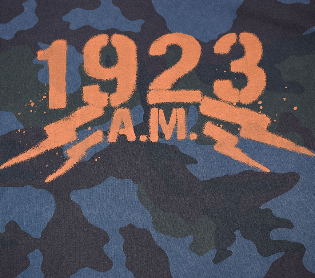 Футболка AERONAUTICA MILITARE SS19 camouflage blue (TS 1603) 