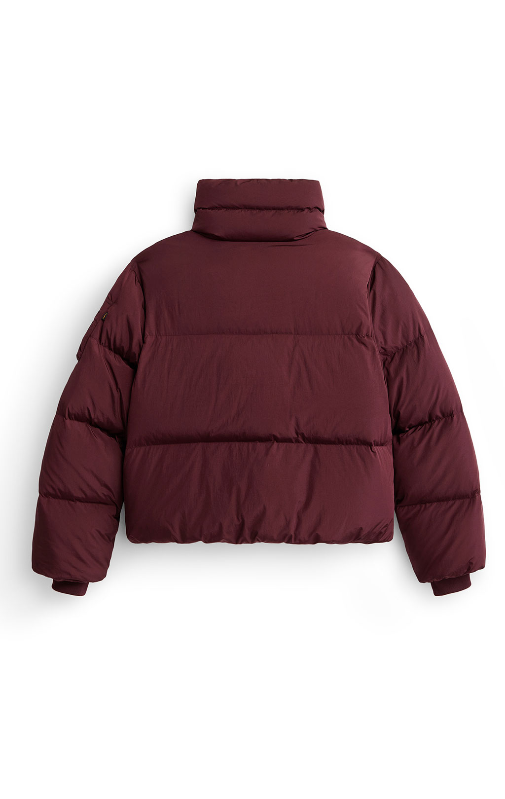 Женская куртка ALPHA INDUSTRIES SIERRA SHORT PUFFER FW 25/26 cedar red 