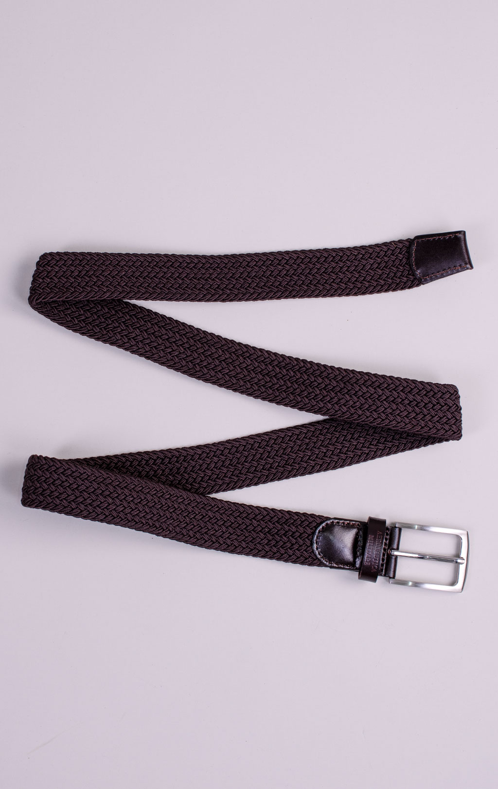 Ремень эластичный AERONAUTICA MILITARE SS 26/CN dark brown (CI 0307) 