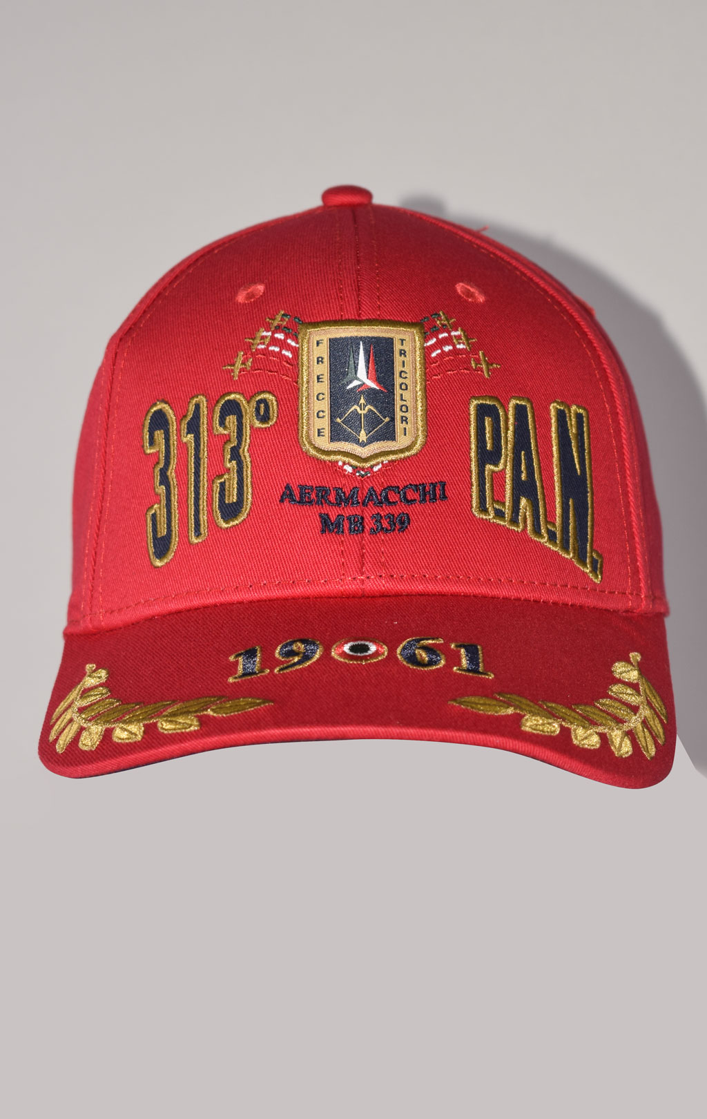 Бейсболка AERONAUTICA MILITARE SS 23/CN rosso (HA 1131)