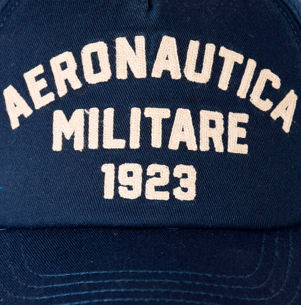Бейсболка AERONAUTICA MILITARE blue navy (HA 1009) 