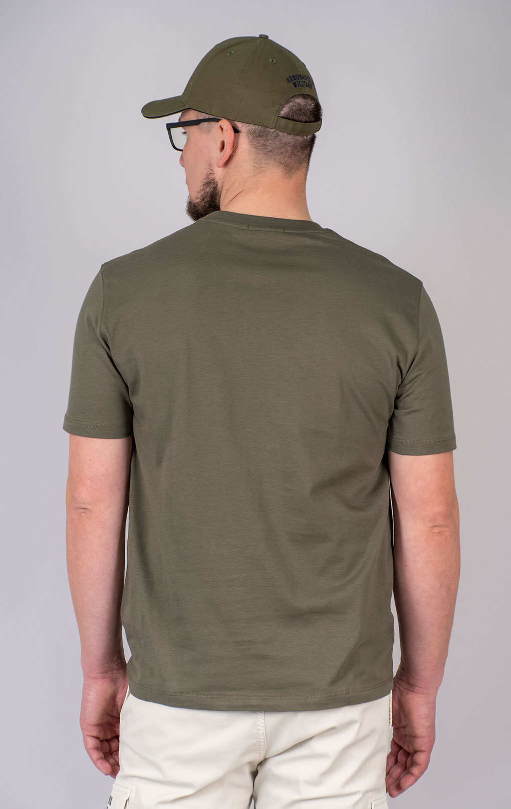 Футболка AERONAUTICA MILITARE SS 25 m/IT military olive (TS 2419) 