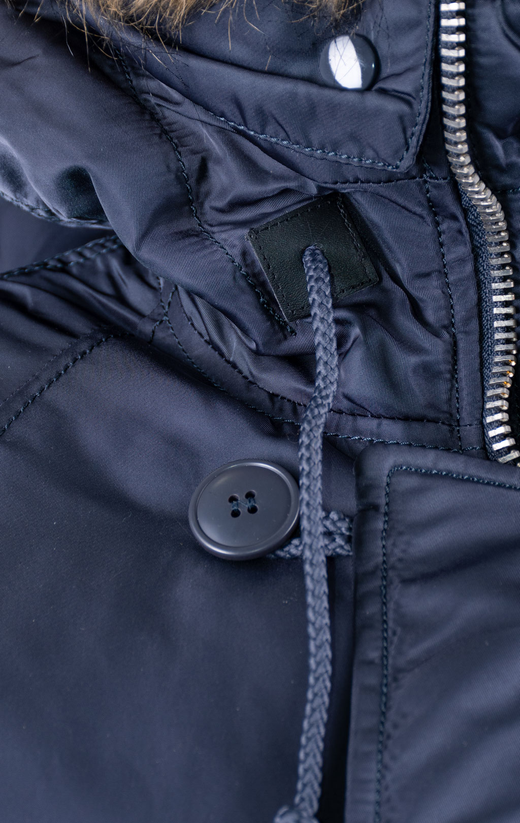 Аляска ALPHA INDUSTRIES SLIM FIT GEN-I big size N-3B steel blue/orange 