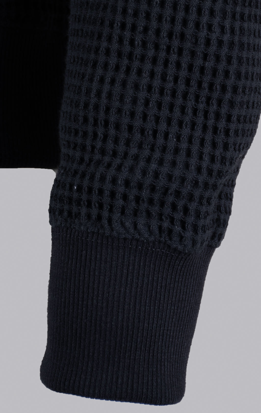 Свитшот ALPHA INDUSTRIES STUDIO WAFFLE SWEATSHIRT black 