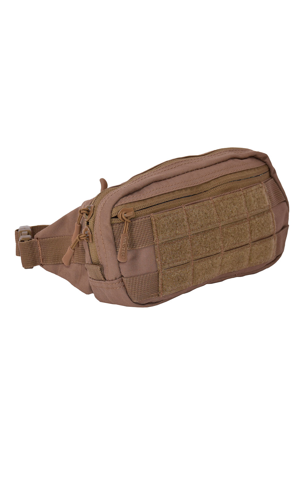 Сумка поясная Mil-Tec MOLLE Velcro 22x4x12 coyote 