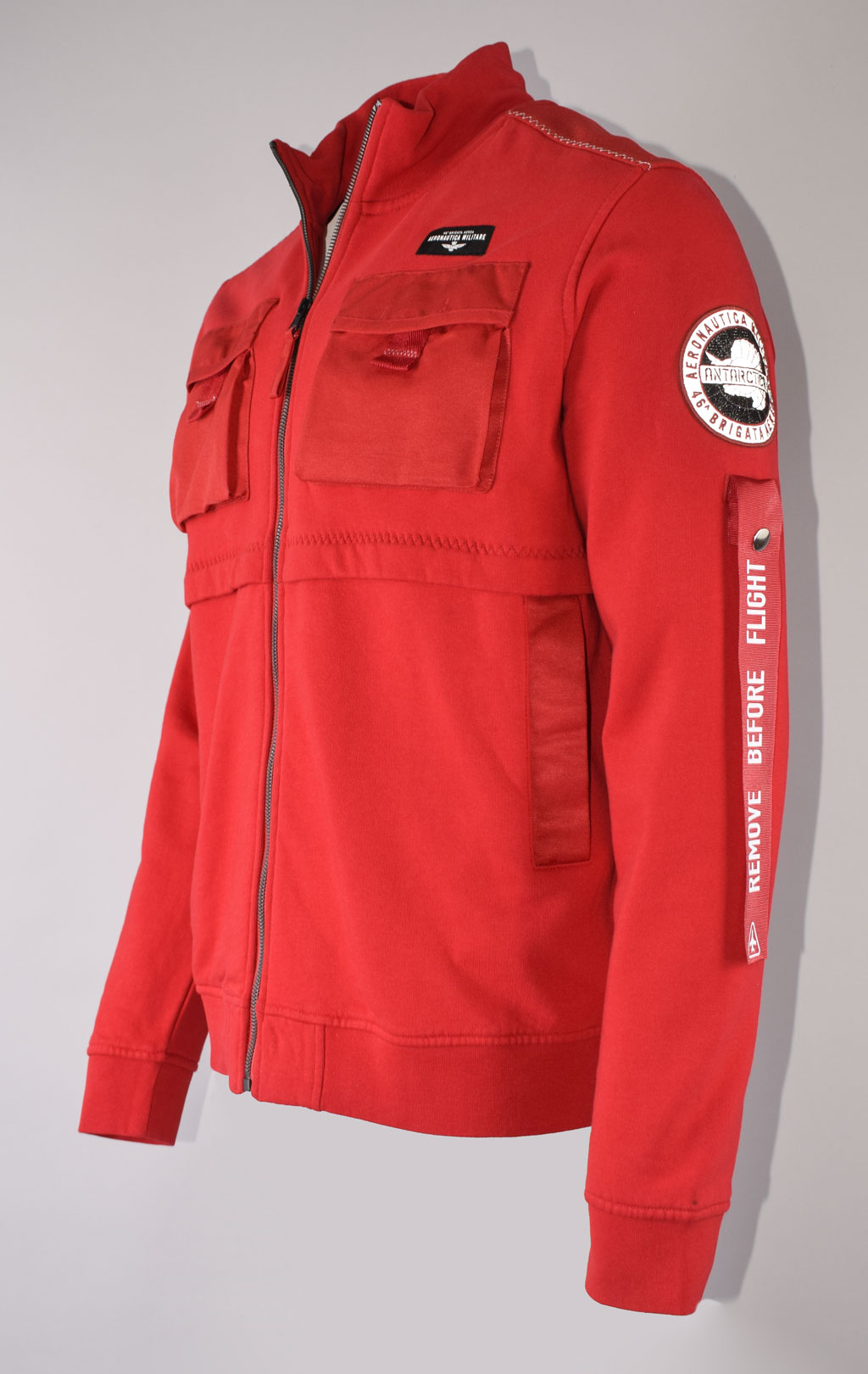 Олимпийка AERONAUTICA MILITARE ANTARCTICA FW 23/24/TR red (FE 1821) 