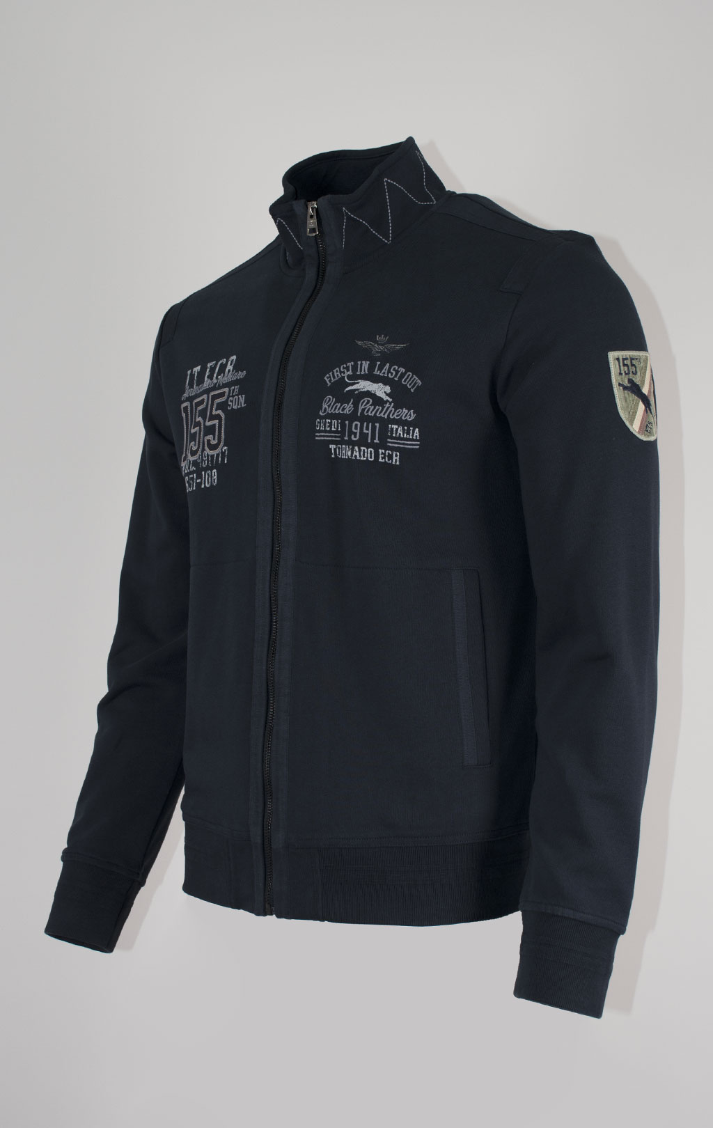 Олимпийка AERONAUTICA MILITARE SS 25 m/TR blue navy (FE 2008) 