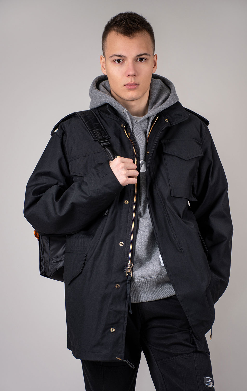 Куртка ALPHA INDUSTRIES CLASSIC M-65 FW 24/25 black 