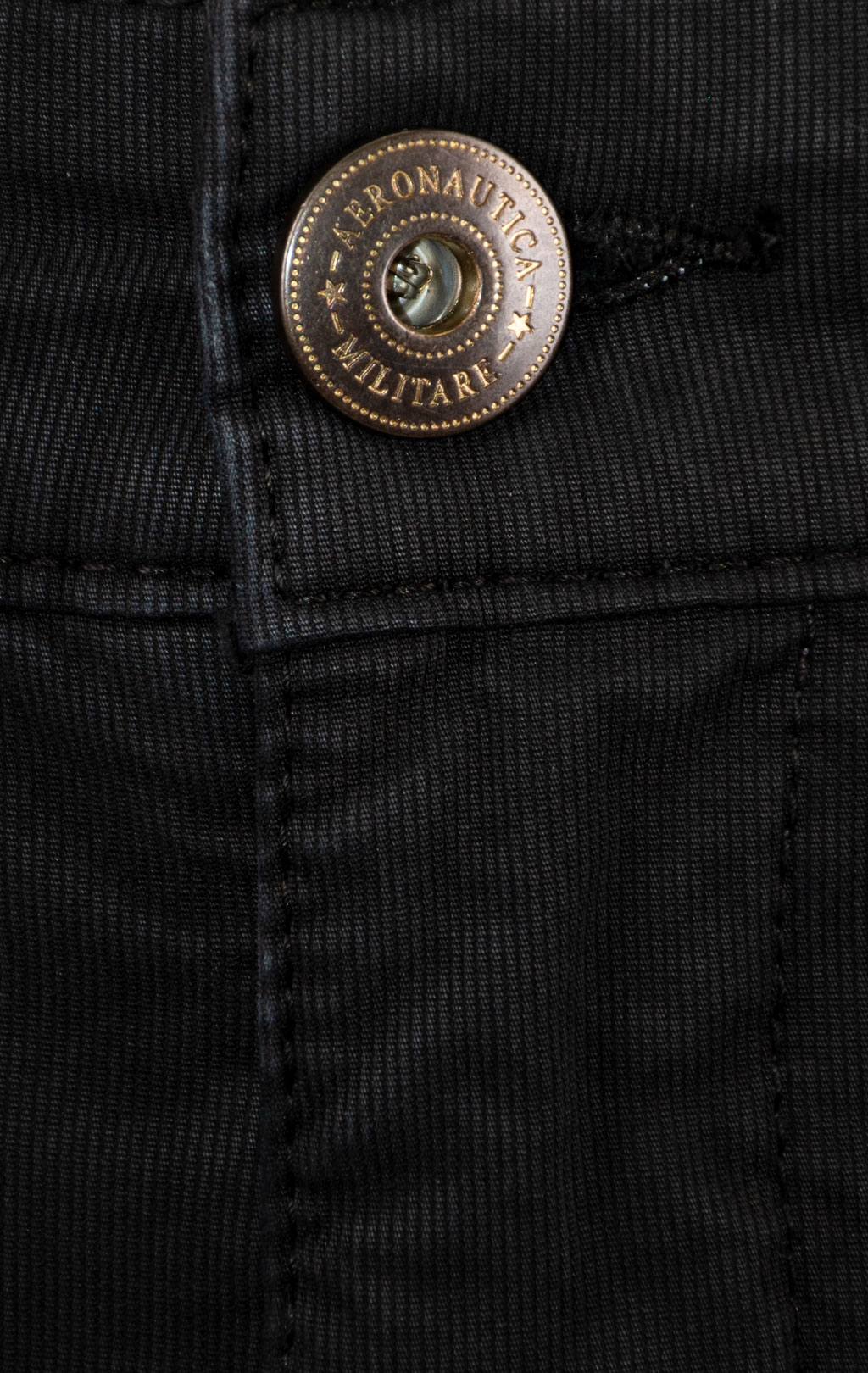 Брюки-карго AERONAUTICA MILITARE плотные FW 25/26/AL jet black (PA 1329) 