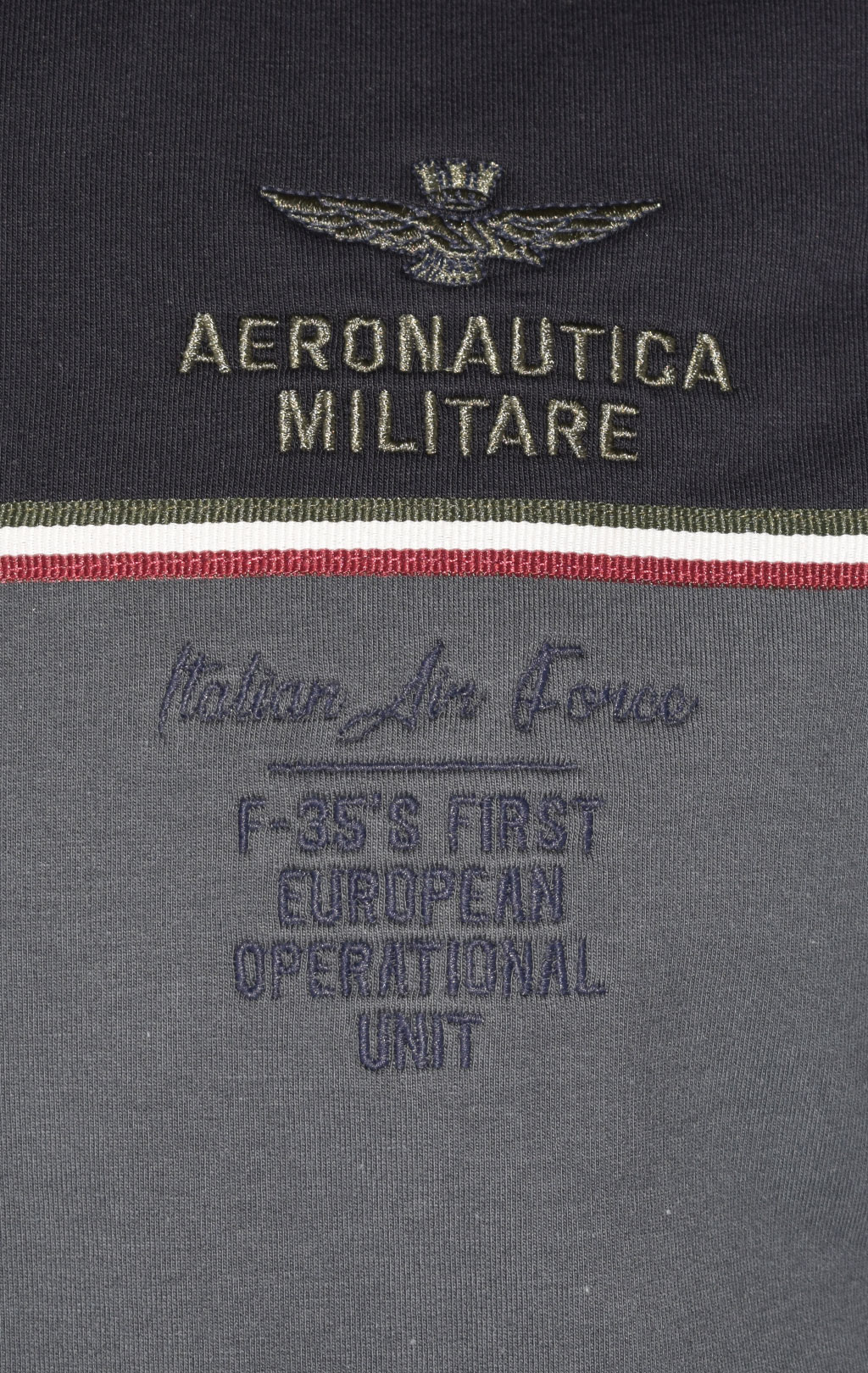 Олимпийка AERONAUTICA MILITARE FW 22/23/TR blue scuro/grigio (FE 1725) 