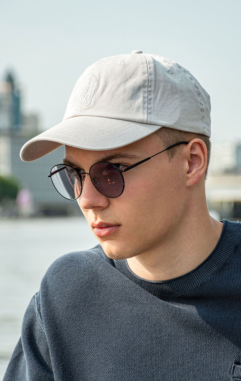 Бейсболка PARAJUMPERS ARDINE CAP SS 24 moonbeam 