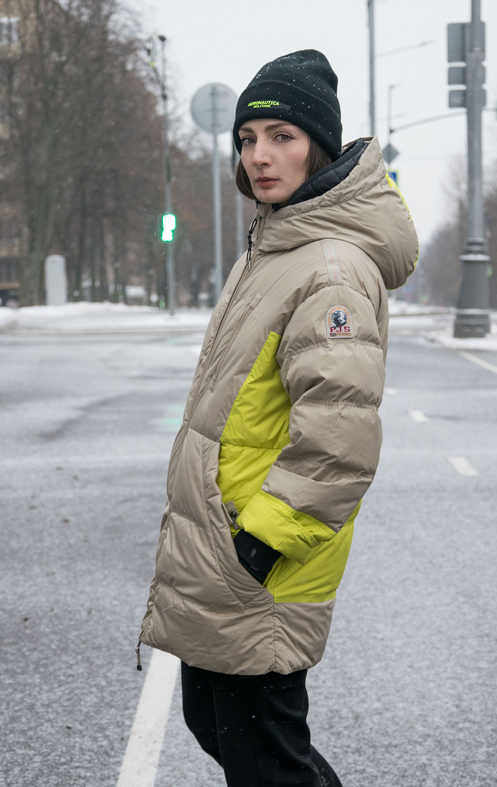 Женская куртка-пуховик PARAJUMPERS SERENITY FW 22/23 tapioca-citronelle 