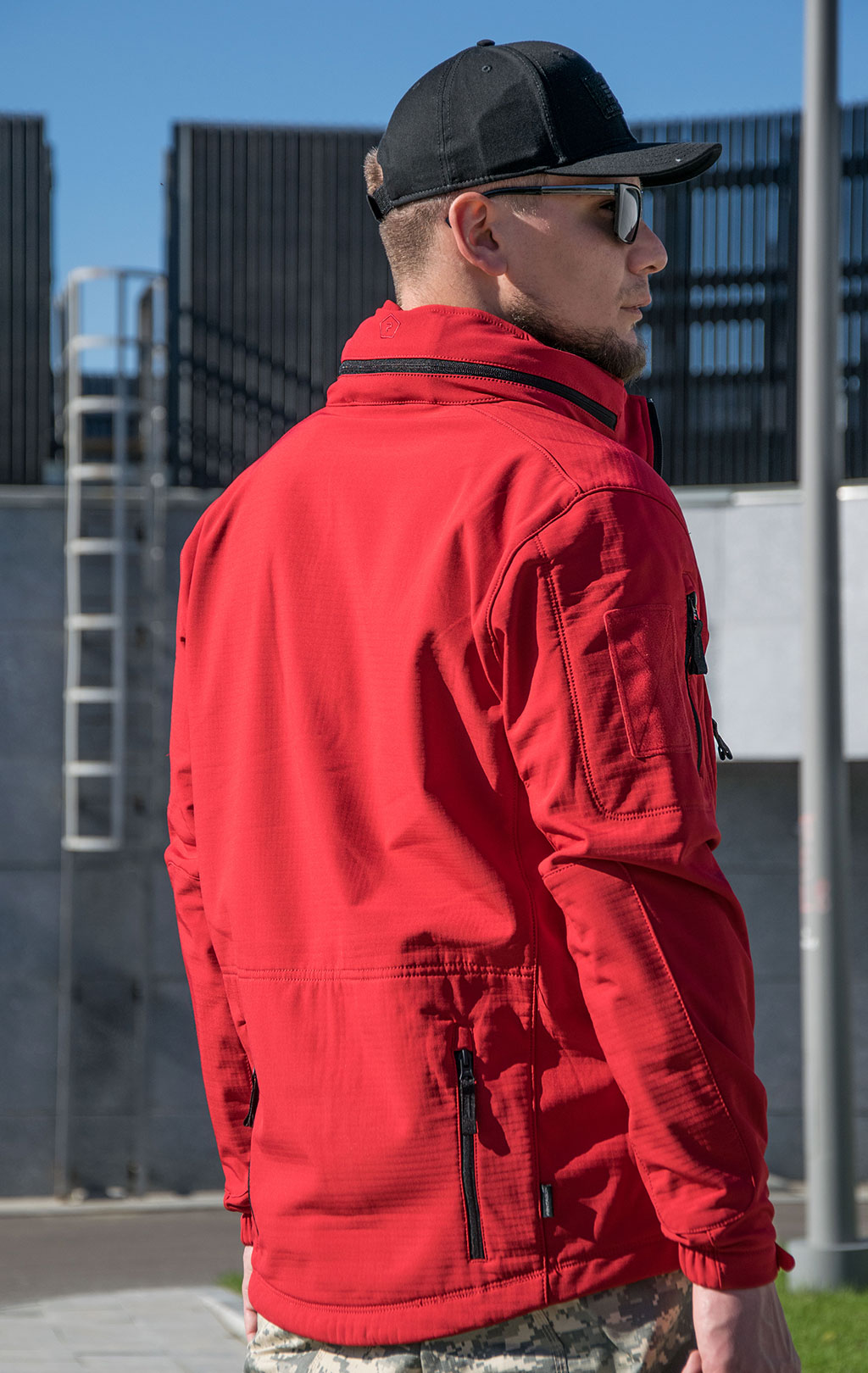 Куртка тактическая softshell Pentagon мембрана ARTAXES Soft Shell red 08011 