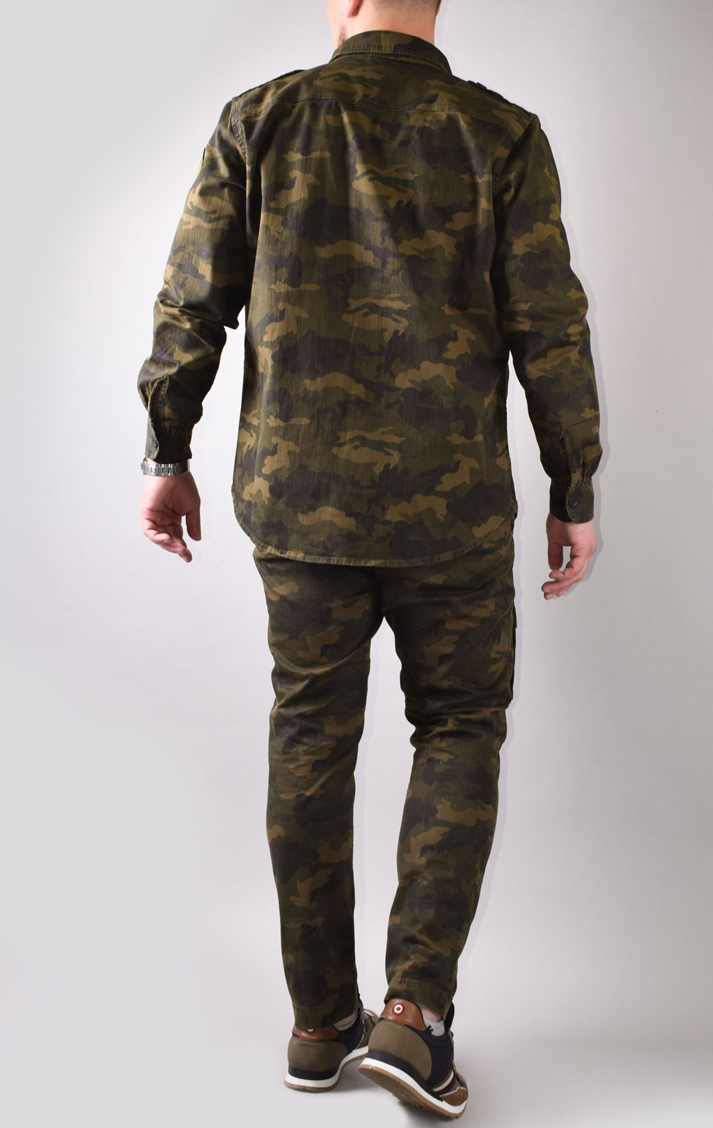 Рубашка AERONAUTICA MILITARE FW 21/22/AL camouflage (CA 1193) 