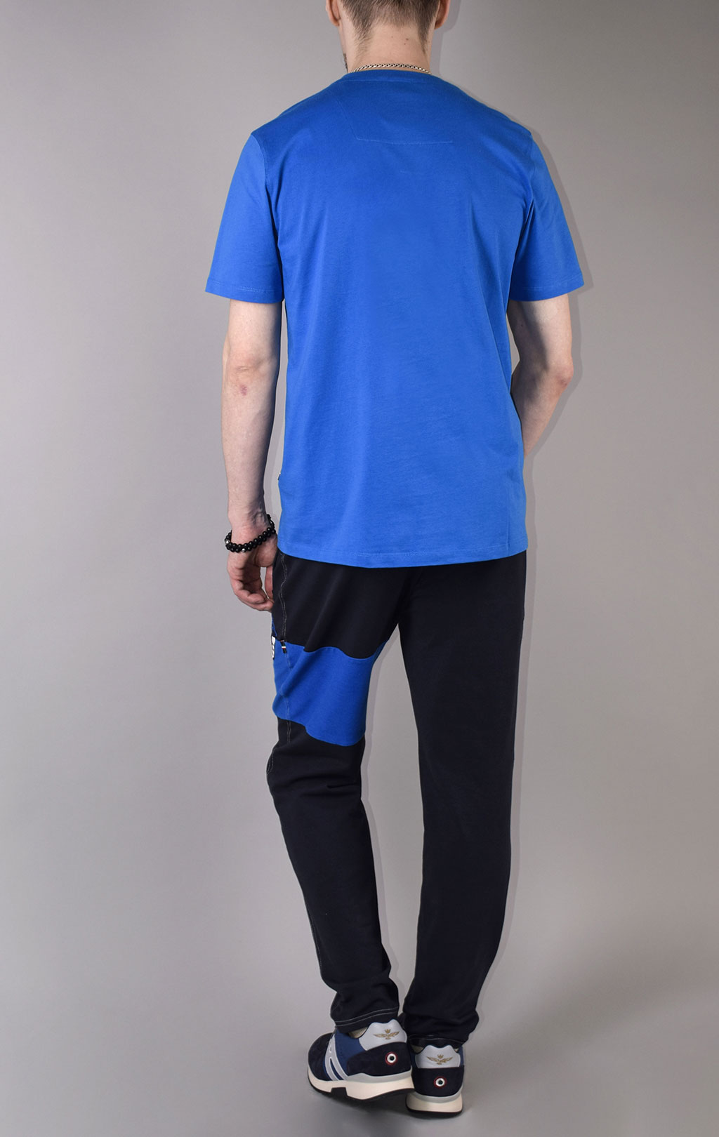 Футболка AERONAUTICA MILITARE SS 20/PT bluette (TS 1617)