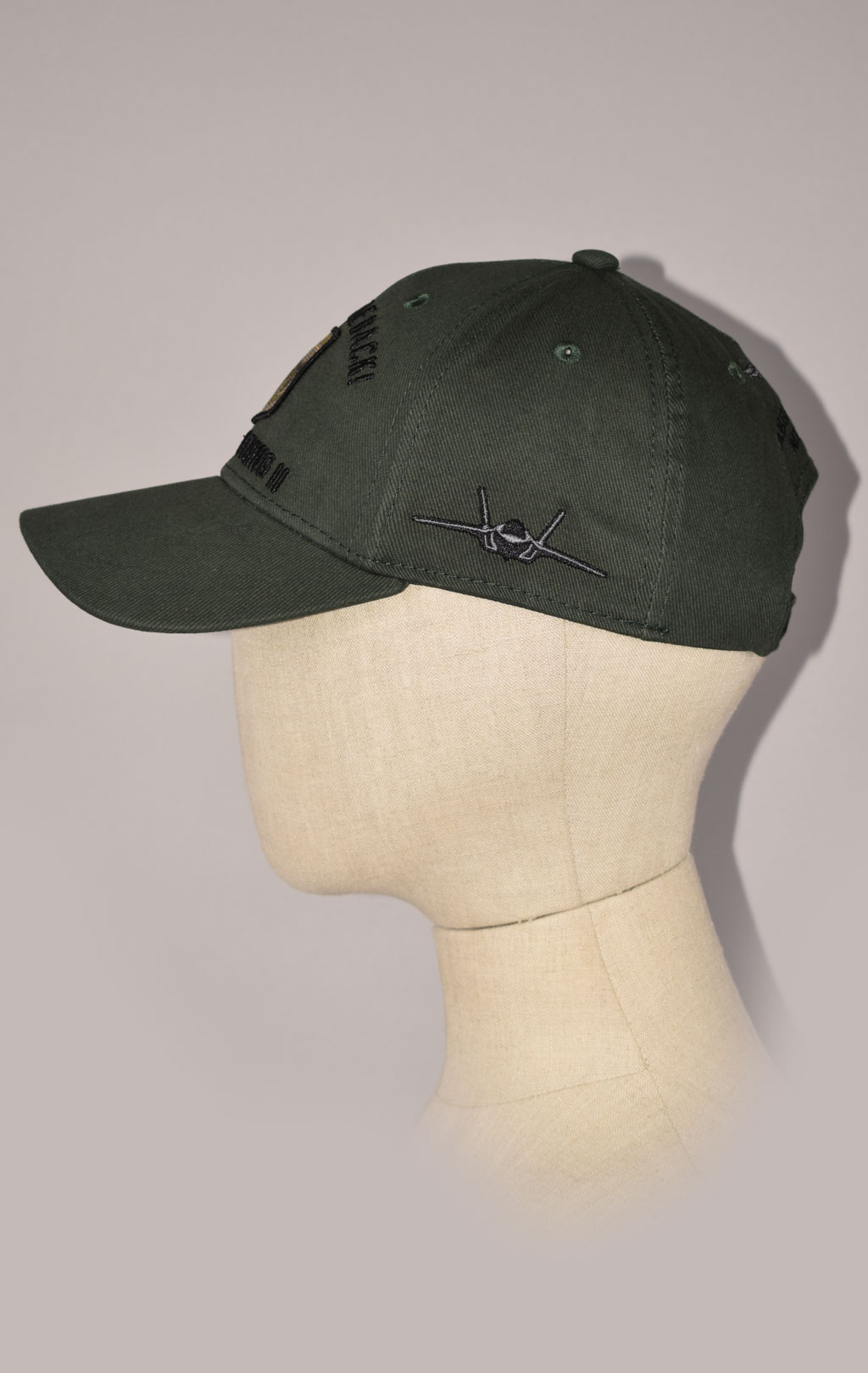 Бейсболка AERONAUTICA MILITARE FW 22/23/CN verde bandeira (HA 1121)