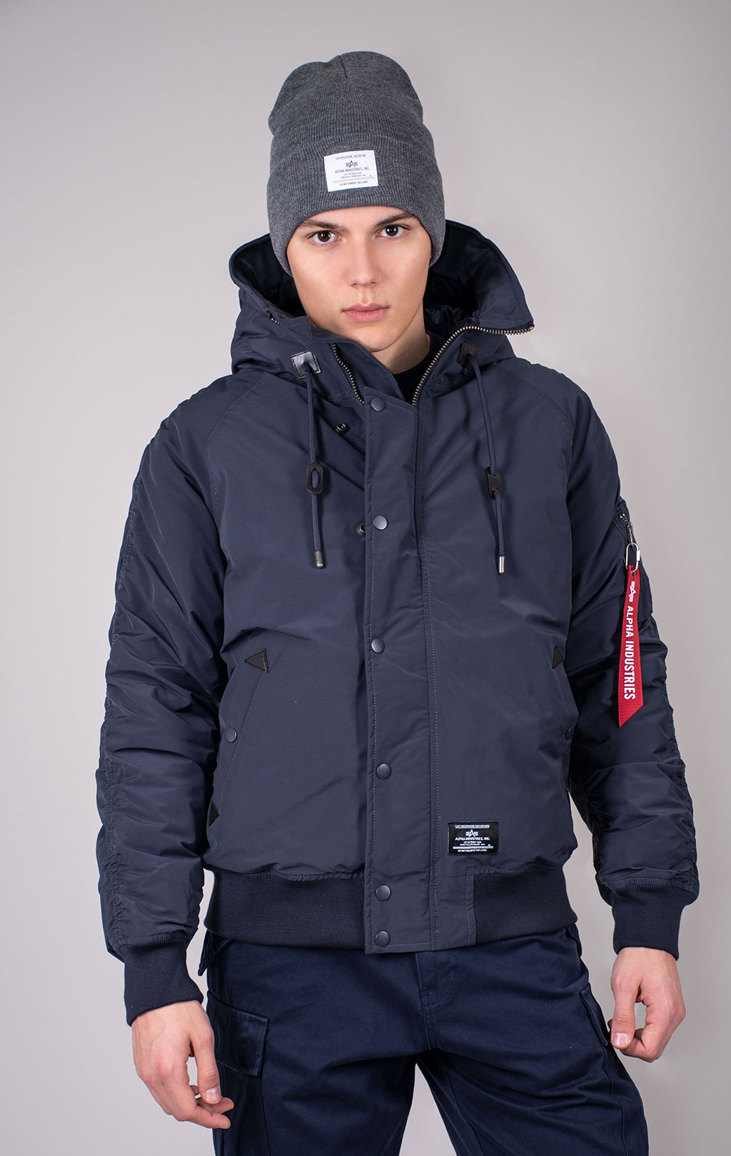 Аляска ALPHA INDUSTRIES ALTITUDE N-2B FW 24/25 replica blue 