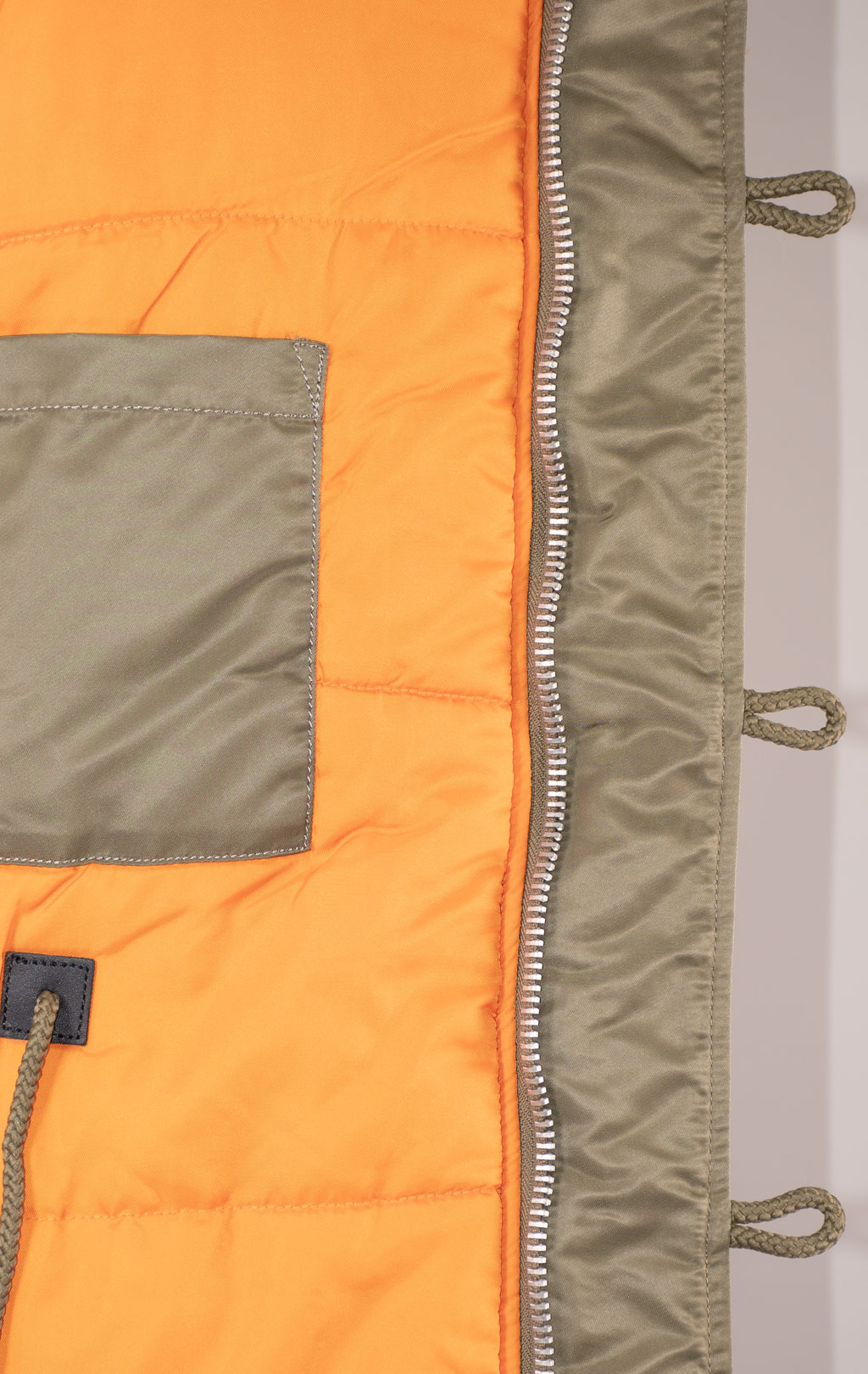 Аляска ALPHA INDUSTRIES SLIM FIT GEN-I N-3B натур. мех vintage olive/orange 