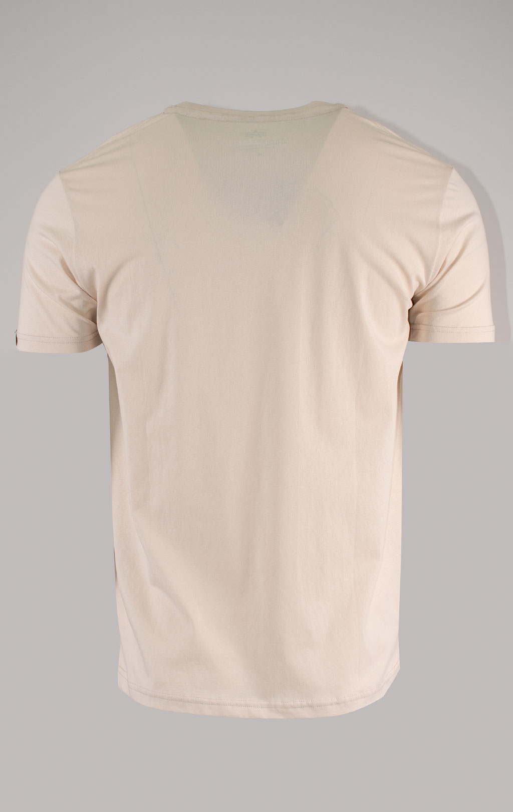 Футболка ALPHA INDUSTRIES ALPHA LABEL T jet stream white 