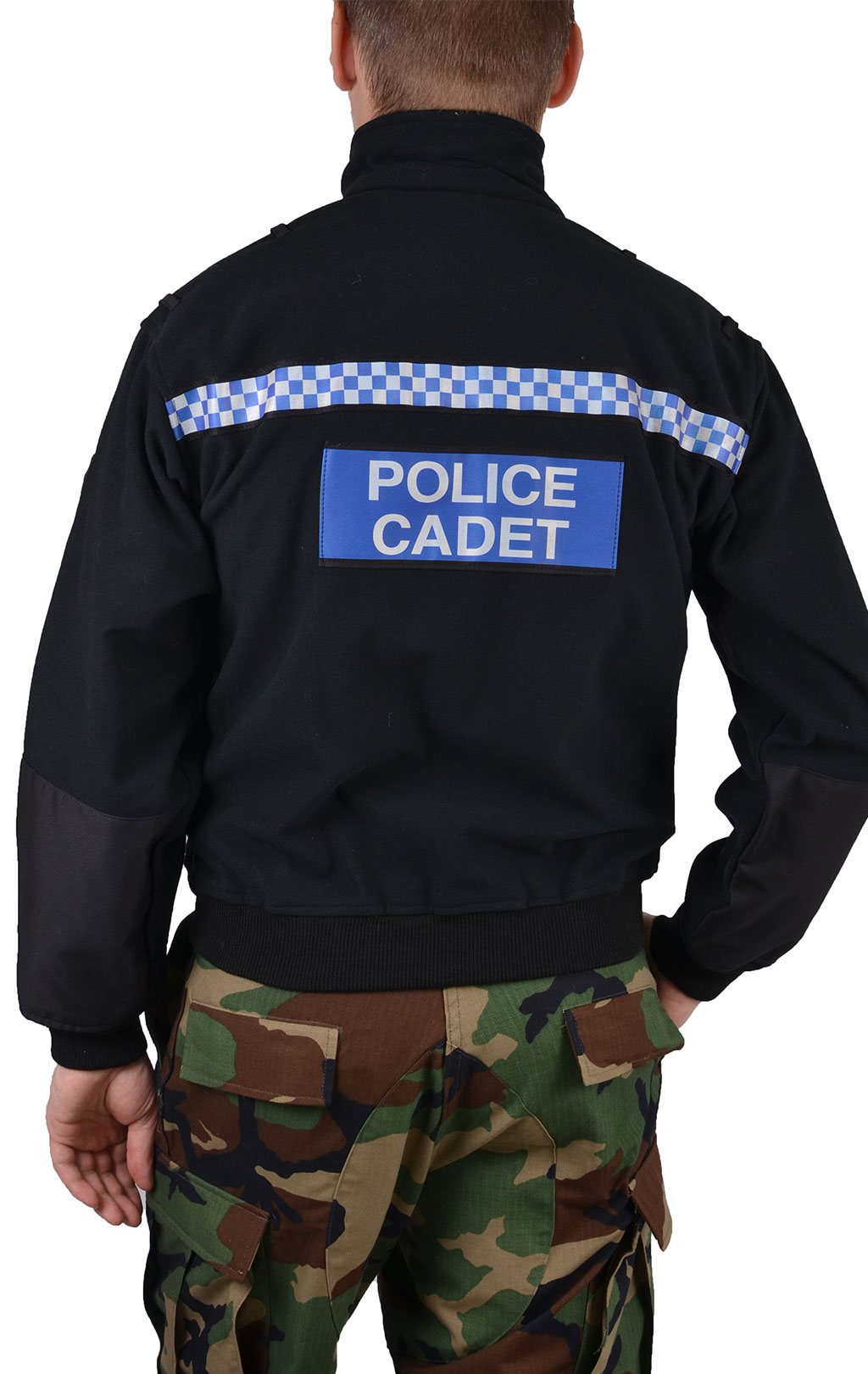 Толстовка форменная POLICE CADET флис без капюшона black Англия
