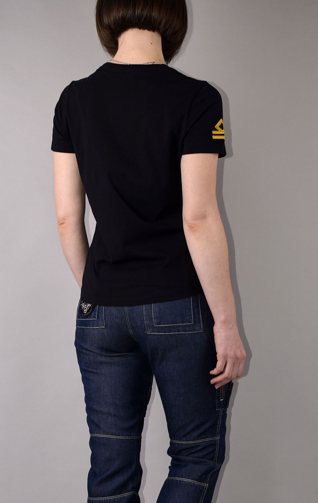 Женская футболка AERONAUTICA MILITARE SS 21/PT nero (TS 1878) 