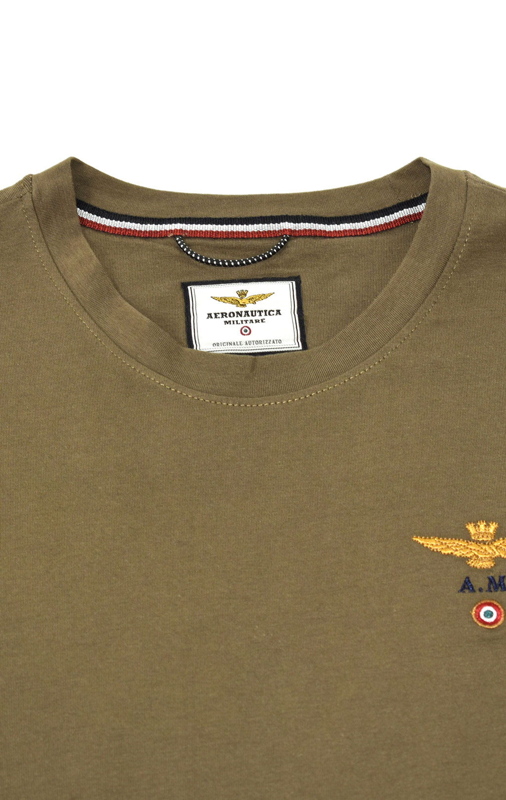 Футболка AERONAUTICA MILITARE FW 21/22/BD verde militare (TS 1903) 