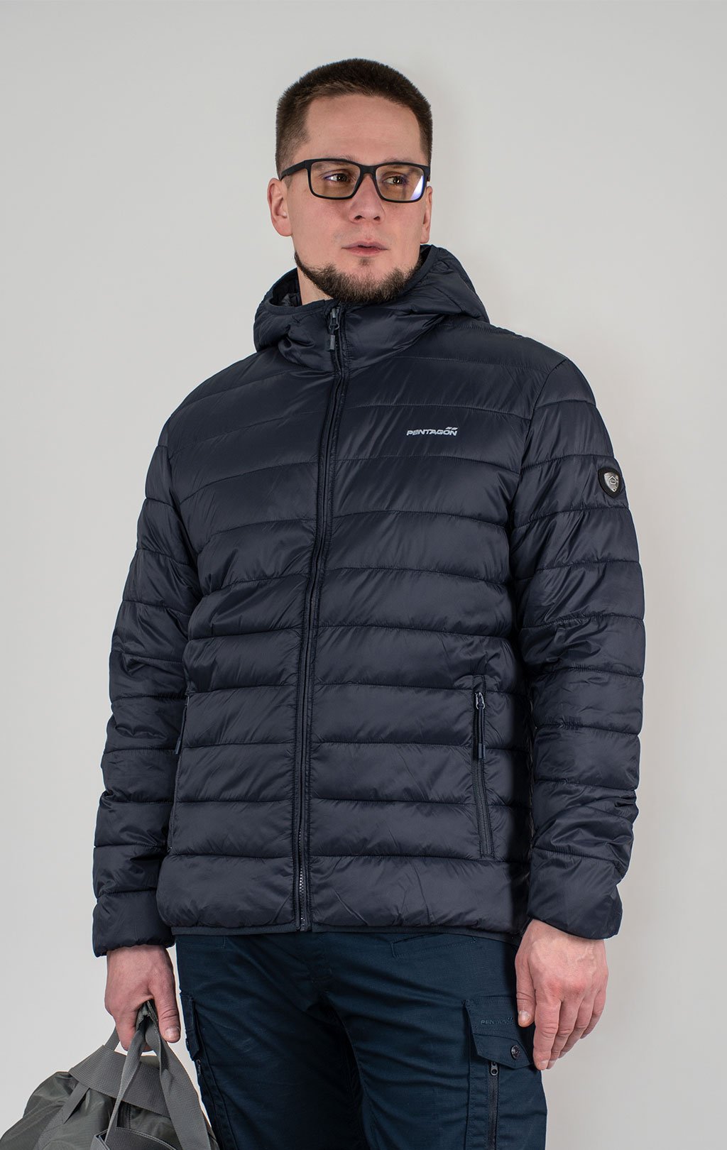 Куртка тактическая Pentagon AURORA hood jacket утеплённая с капюшоном midnight blue 08048 