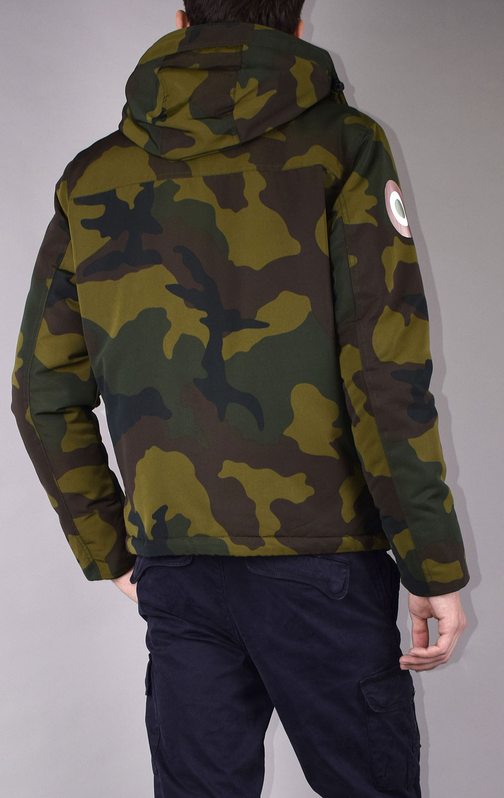 Куртка AERONAUTICA MILITARE FW 19/20 camouflage verde (AB 1798) 