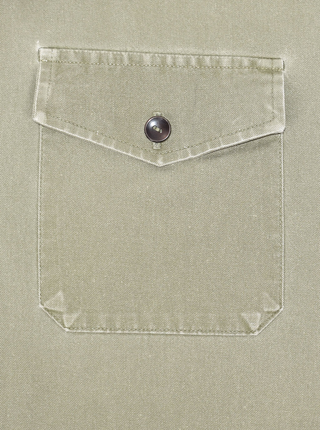Рубашка старого образца короткие рукава olive б/у США