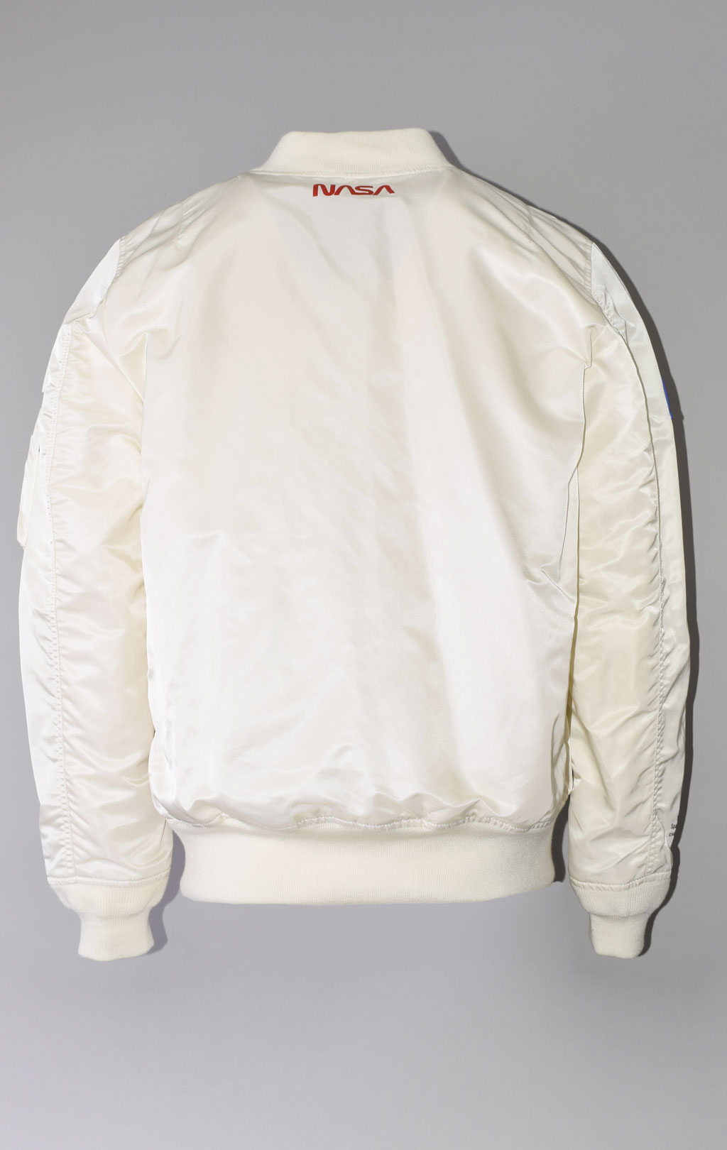 ALPHA INDUSTRIES NASA GEN II FLIGHT JACKET L 2B SS 23 m off white ForceAge