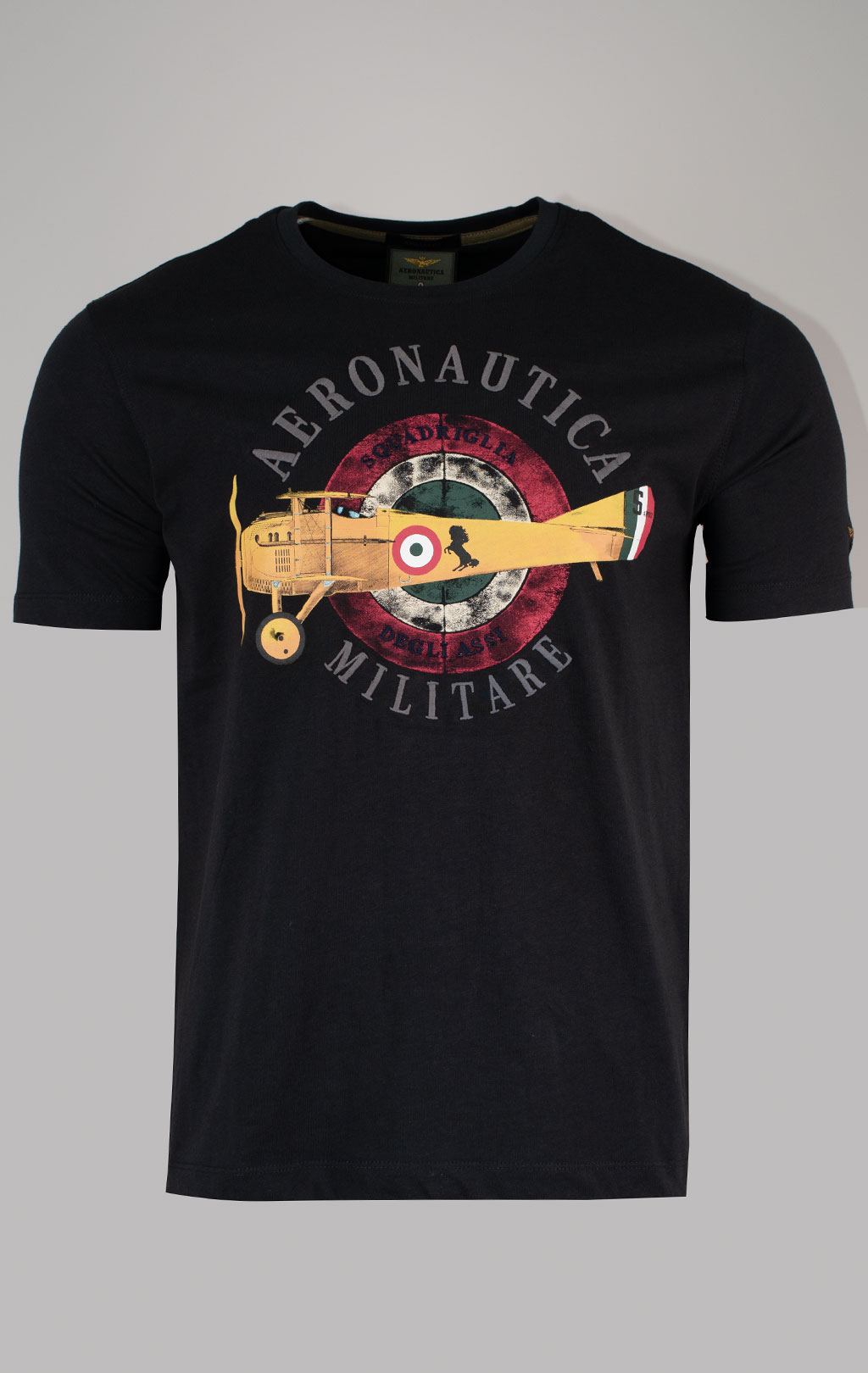 Футболка AERONAUTICA MILITARE SS 25 m/BD blue navy (TS 2414) 