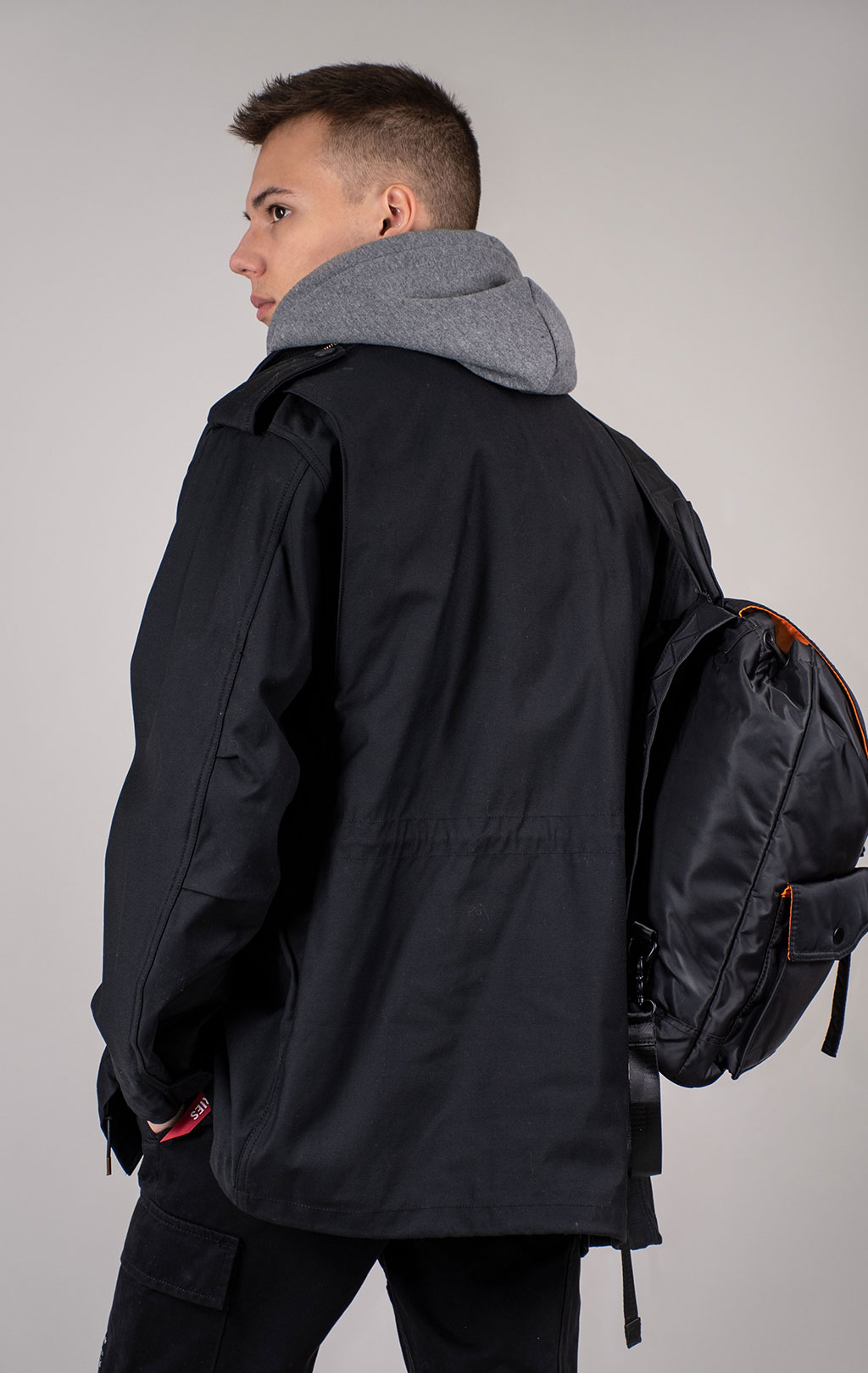 Куртка ALPHA INDUSTRIES CLASSIC M-65 FW 24/25 black 