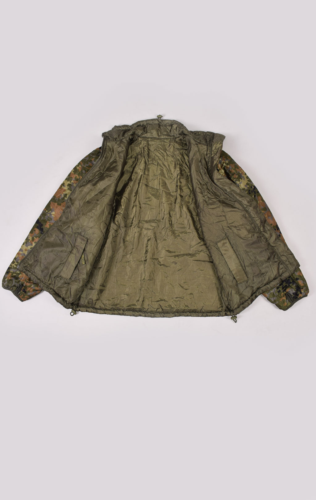 Куртка 2-х сторонняя нейлон flecktarn/olive 