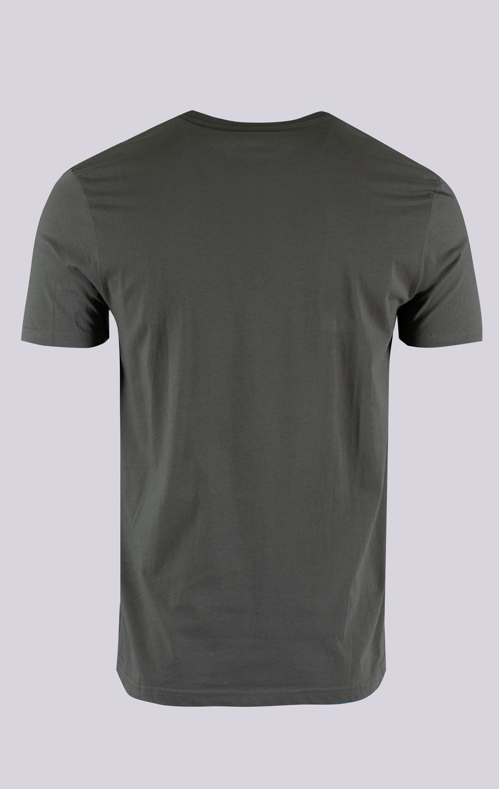 Футболка ALPHA INDUSTRIES ALPHA INLAY dark olive/white 