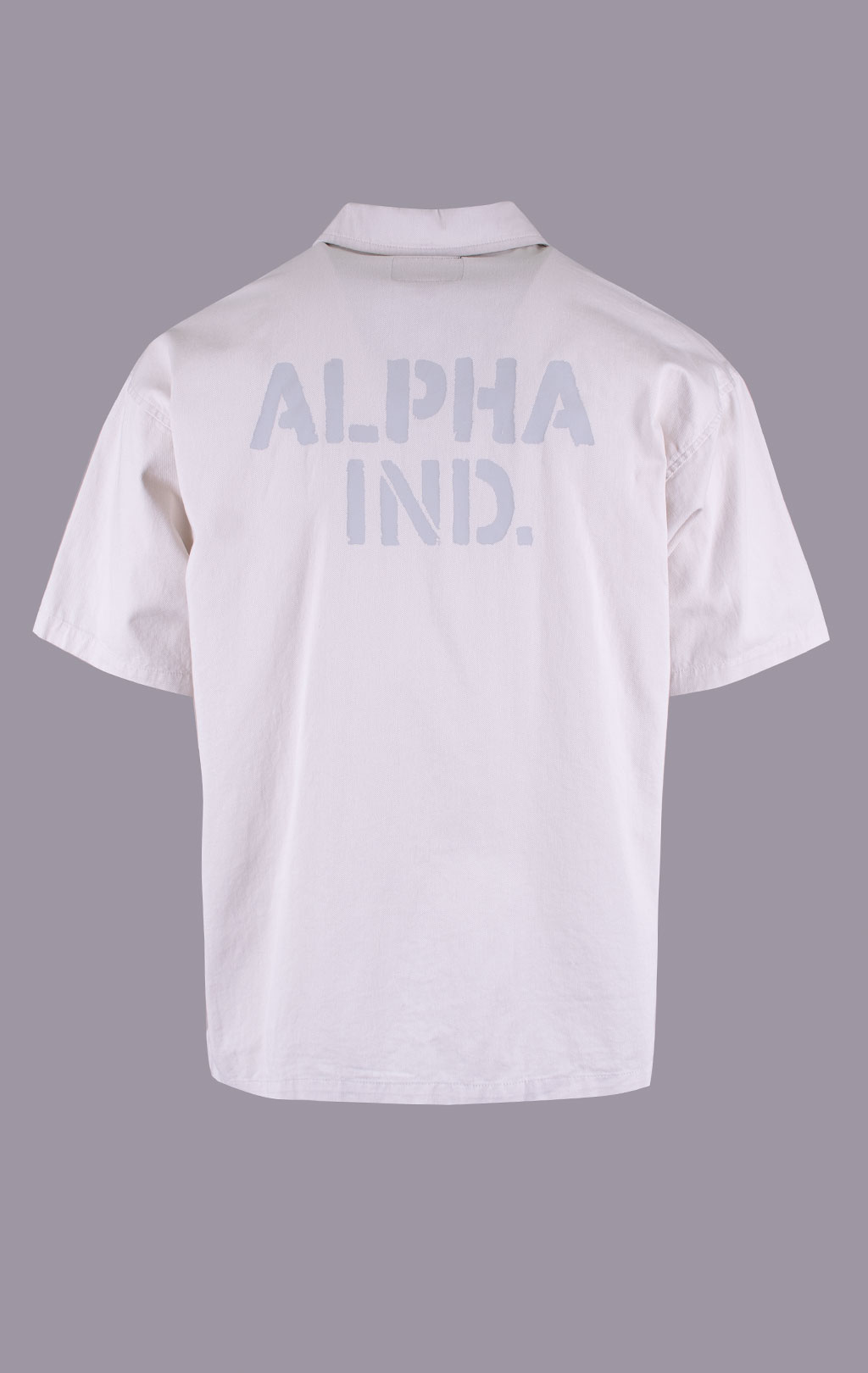 Рубашка ALPHA INDUSTRIES RELAXED ONE POCKET SHIRT SS 26 dune white 