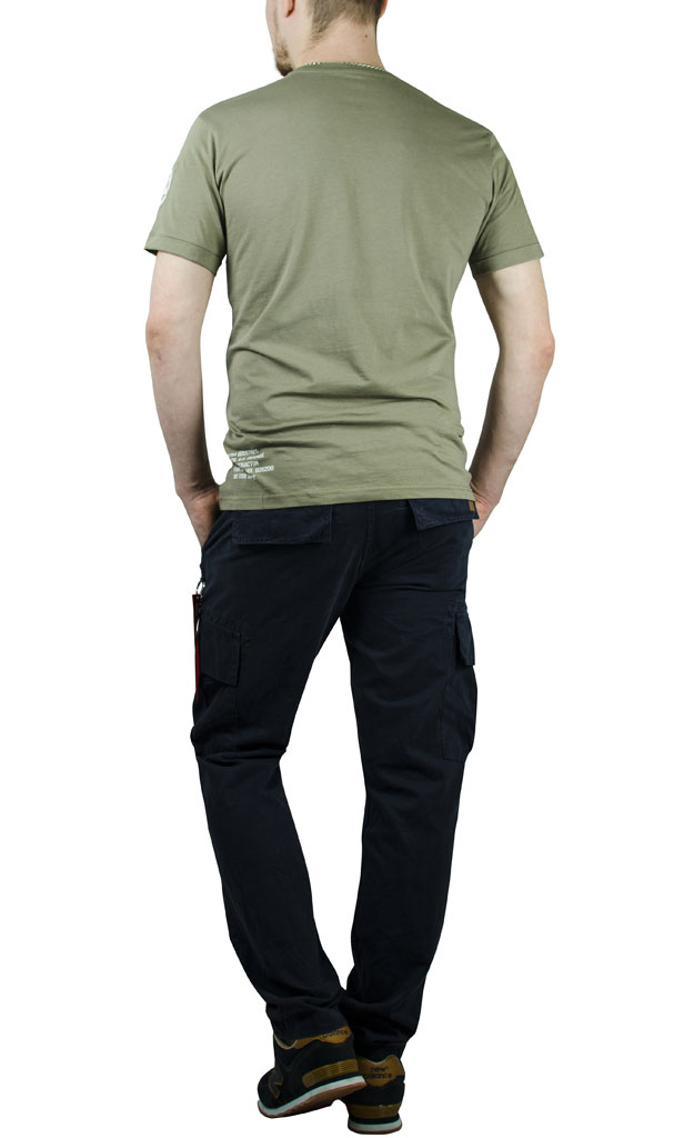 Футболка ALPHA INDUSTRIES ARMY T olive 