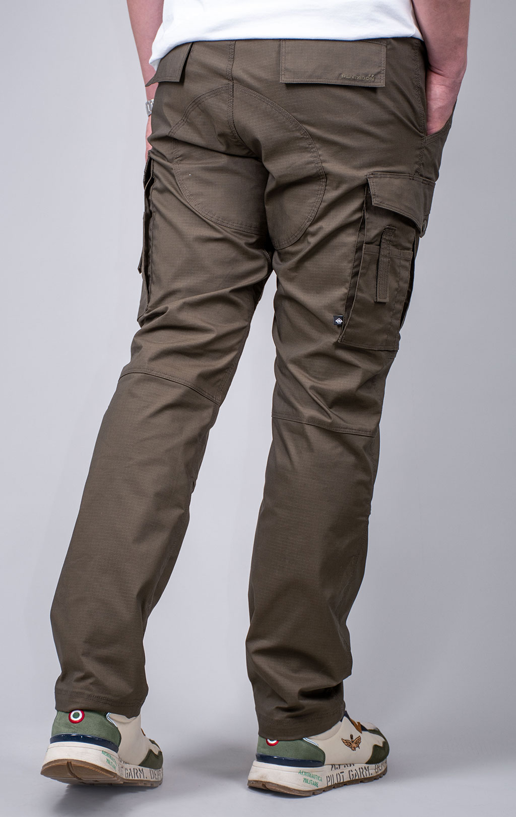 Брюки тактические Pentagon RANGER 2.0 хлопок35%/полиэстер65% Rip-Stop stretch ranger green 06RG 05007 