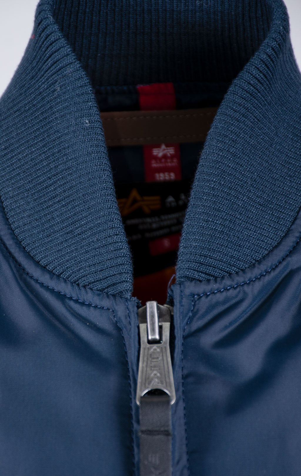 Ветровка-бомбер ALPHA INDUSTRIES MA-1 TT big size rep. blue 