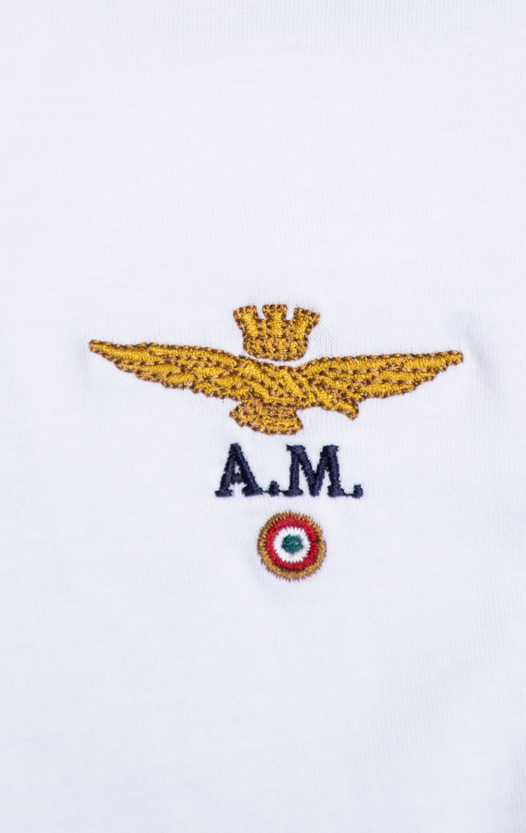 Футболка AERONAUTICA MILITARE SS 26/TR off white (TS 1580) 