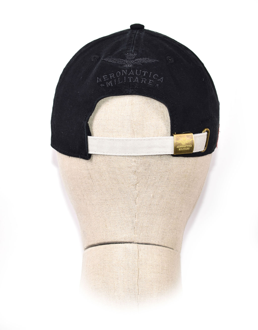 Бейсболка AERONAUTICA MILITARE SS 20/CN jet black (HA 1046)