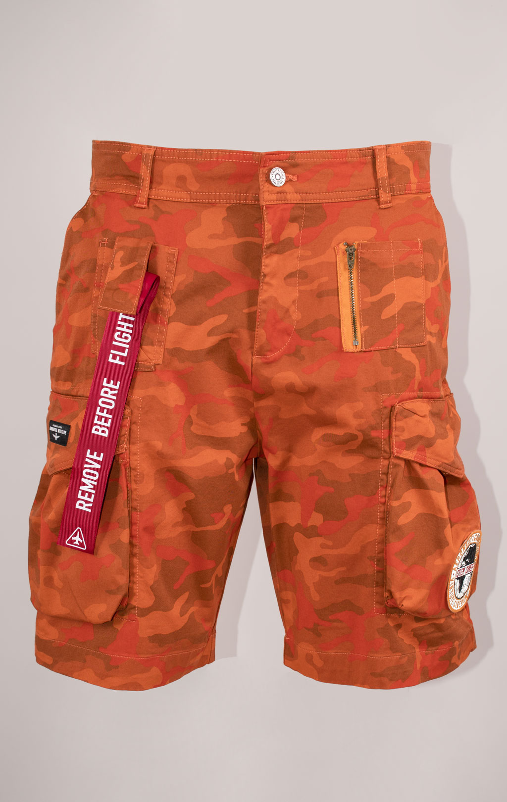 Шорты AERONAUTICA MILITARE SS 24/BD orange camo (BE 200) 