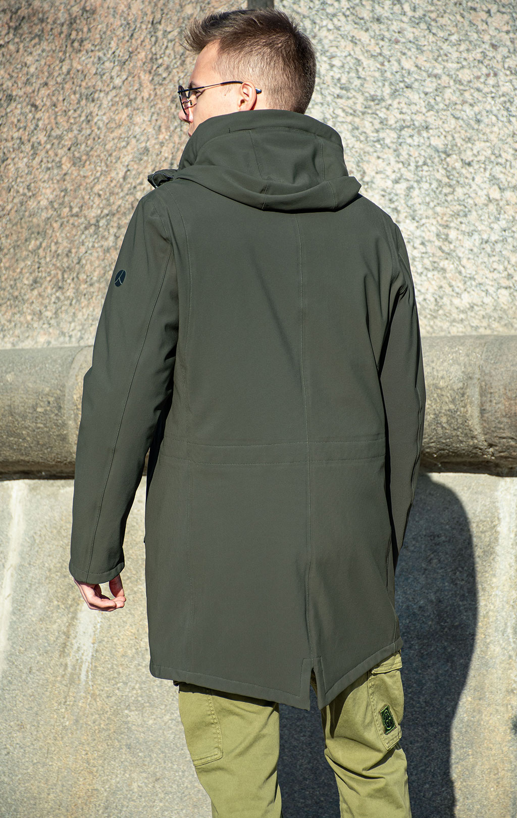 Парка PEOPLE OF SHIBUYA SUGOI FW 19/20 army olive 