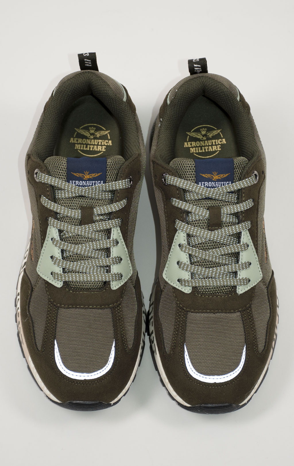 Кроссовки AERONAUTICA MILITARE FW 24/25/CN dark green/light green (SC 276) 