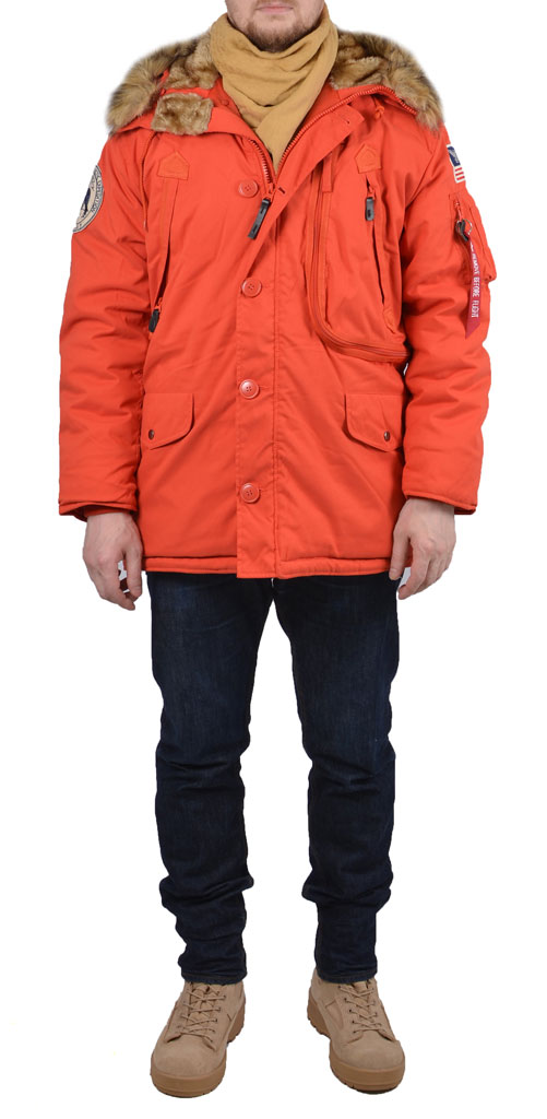 Аляска ALPHA INDUSTRIES POLAR red 