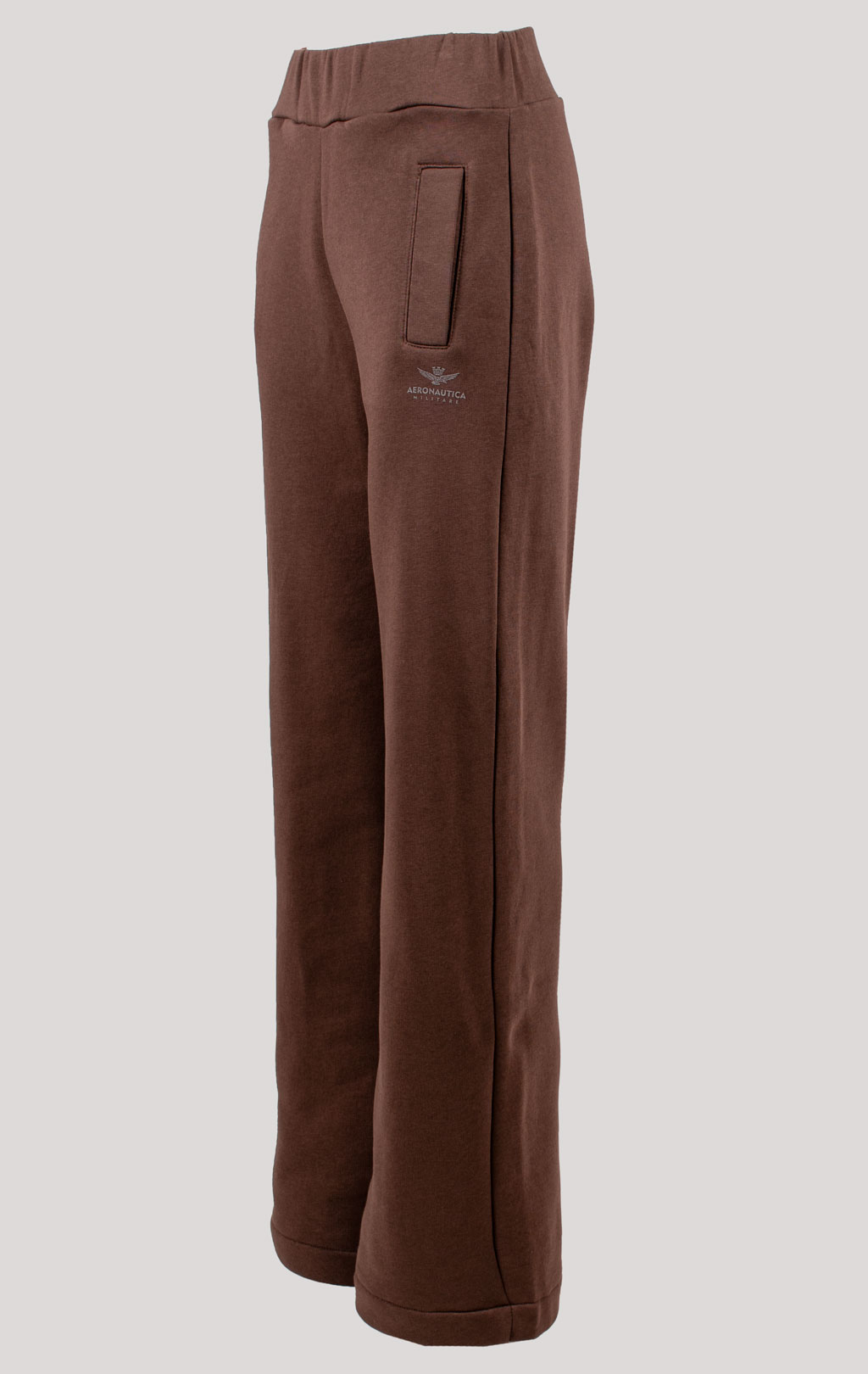 Женские брюки трикотажные AERONAUTICA MILITARE FW 25/26/TR cioccolato (PF 1007) 