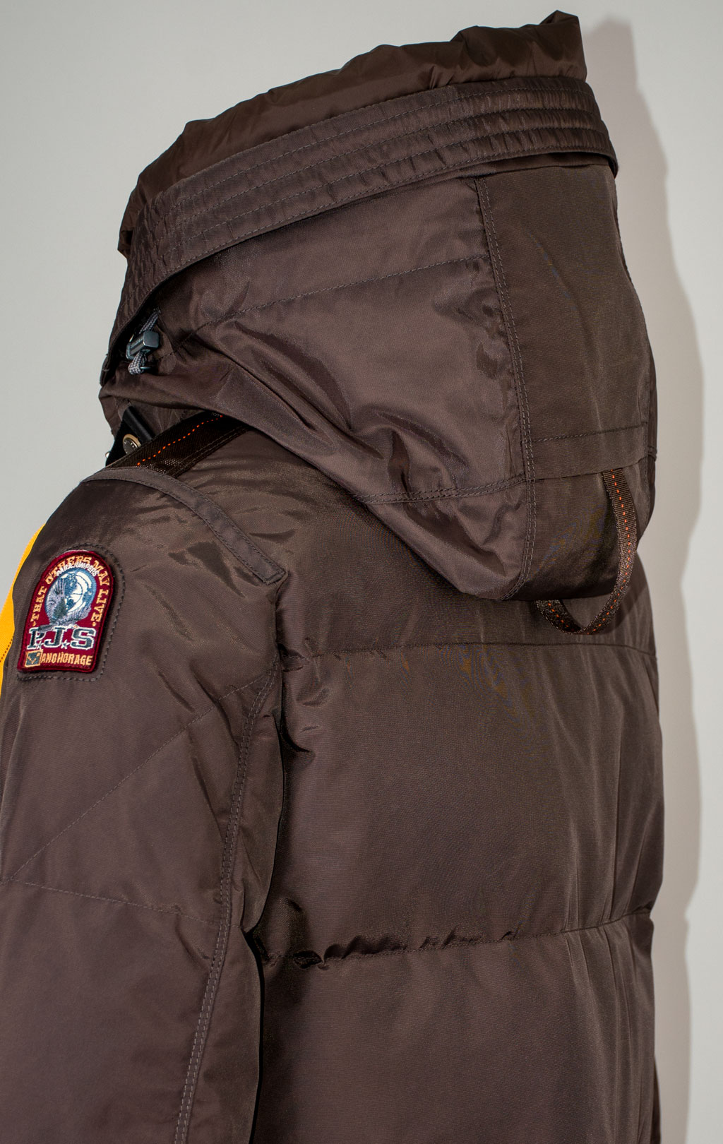 Женская куртка-пуховик PARAJUMPERS LONG BEAR FW 25/26 earth brown 