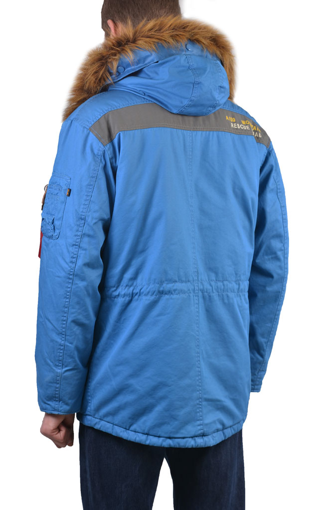 Куртка ALPHA INDUSTRIES MOUNTAIN PARKA royal 