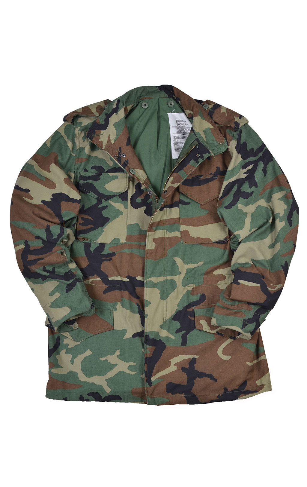 Куртка ALPHA INDUSTRIES CLASSIC M-65 camo woodland 