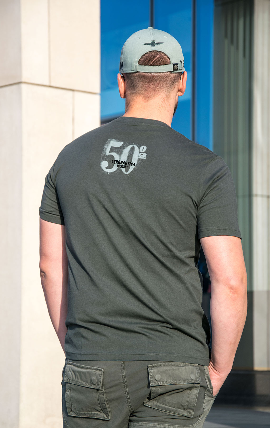 Футболка AERONAUTICA MILITARE FW 23/24/BD dark green (TS 2146)