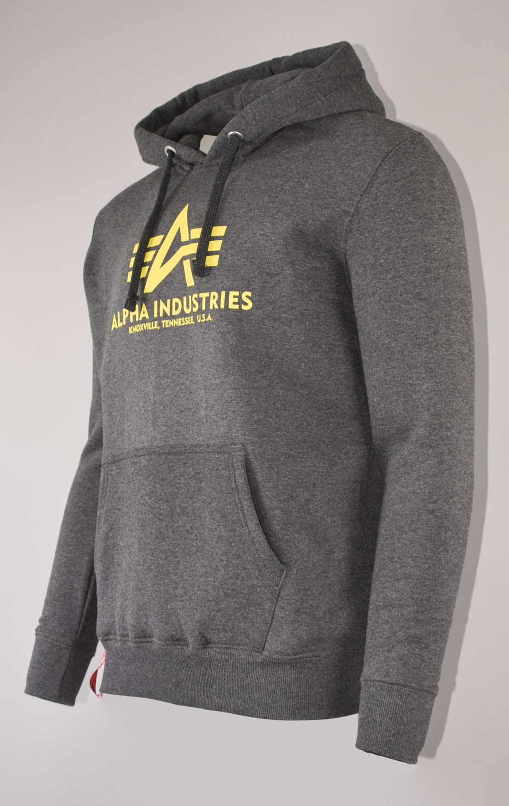 Толстовка ALPHA INDUSTRIES BASIC HOODY charcoal heather 